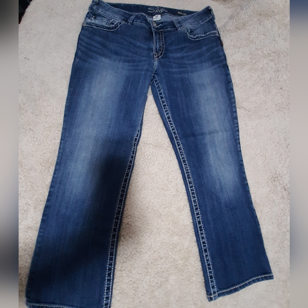 SILVER Capri jeans